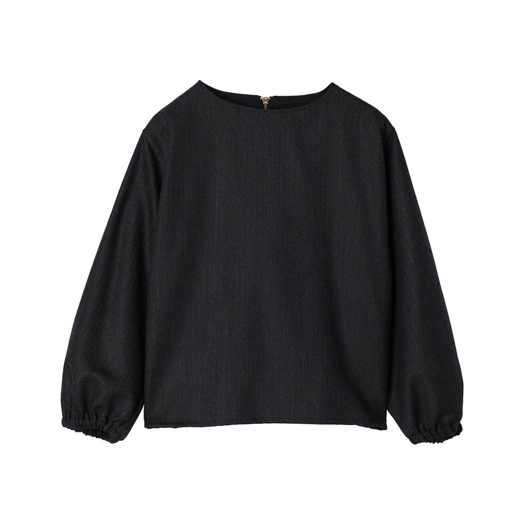 Kaname Balloon sleeve Tops wool
