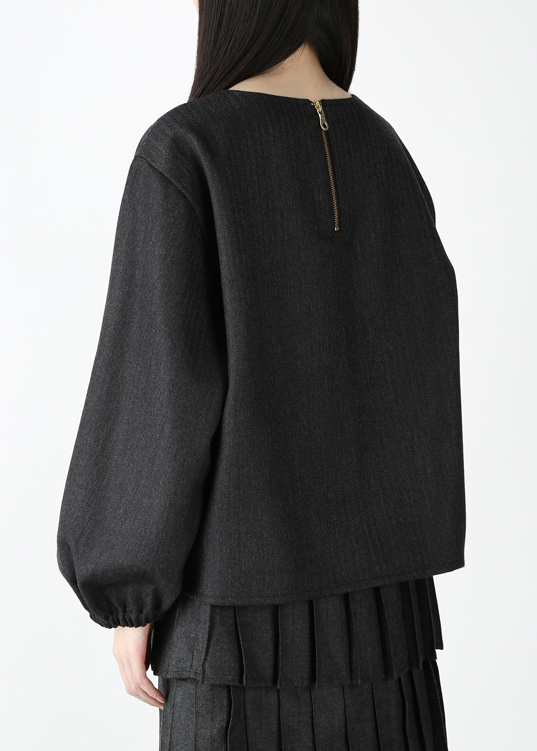 Kaname Balloon sleeve Tops wool