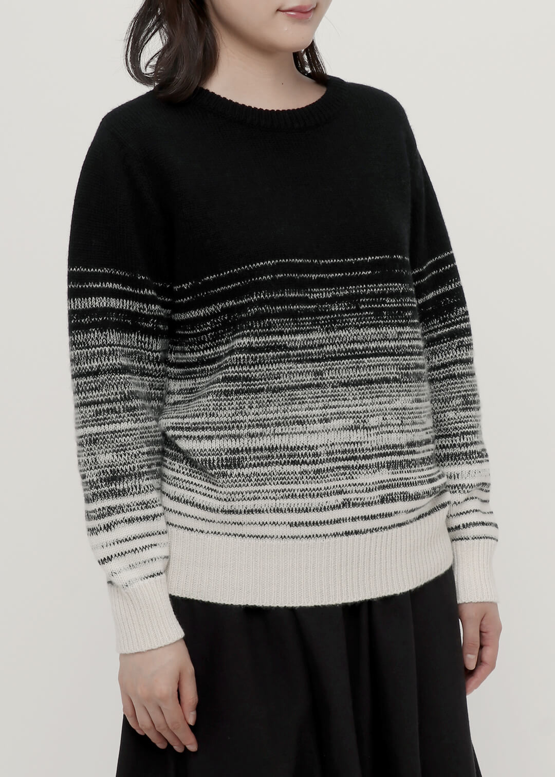 5gg Wool Cashmere Gradation Sweater