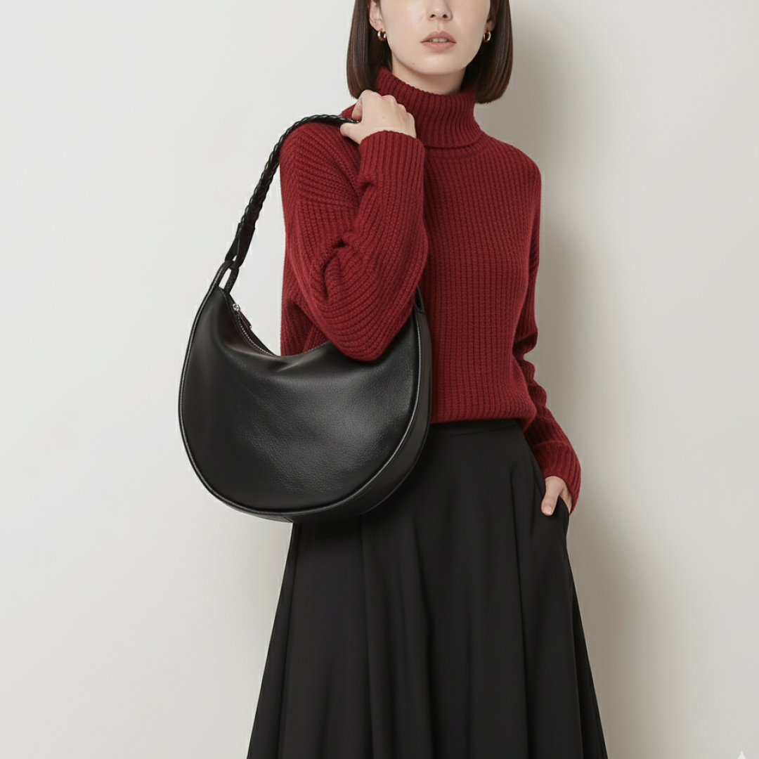 Round Moon 2 Way Tote