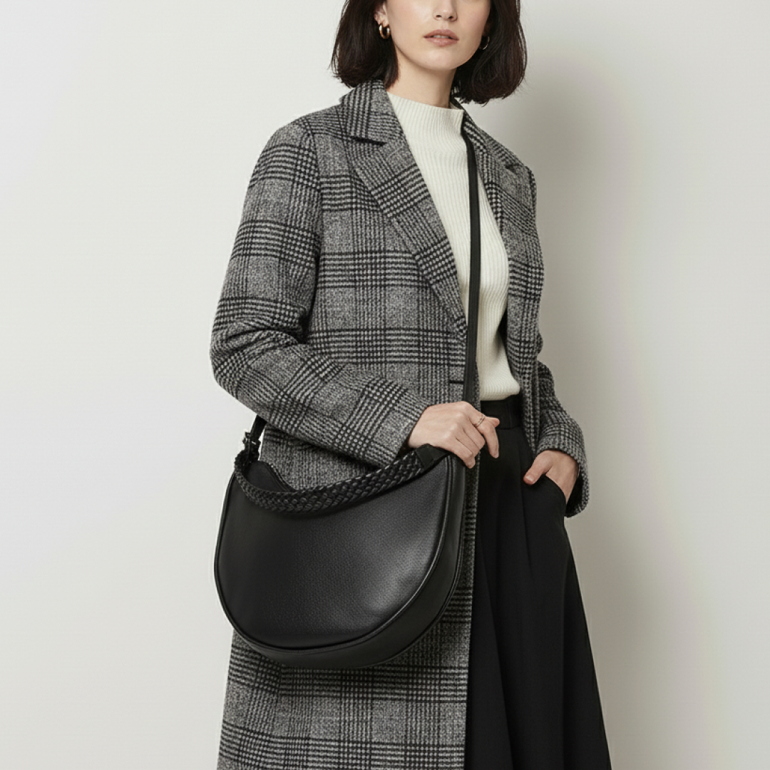 Round Moon 2 Way Tote