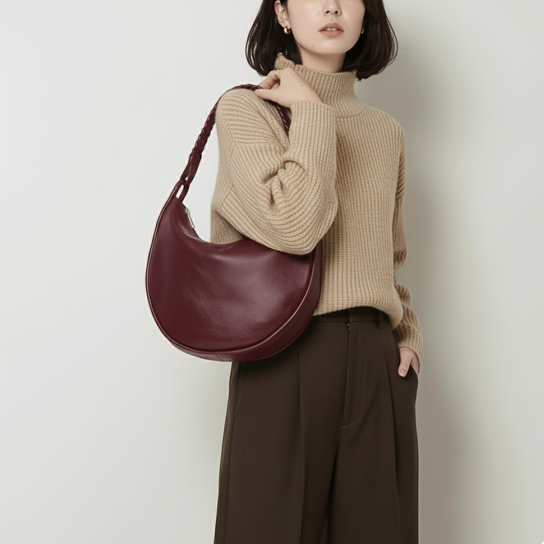 Round Moon 2 Way Tote