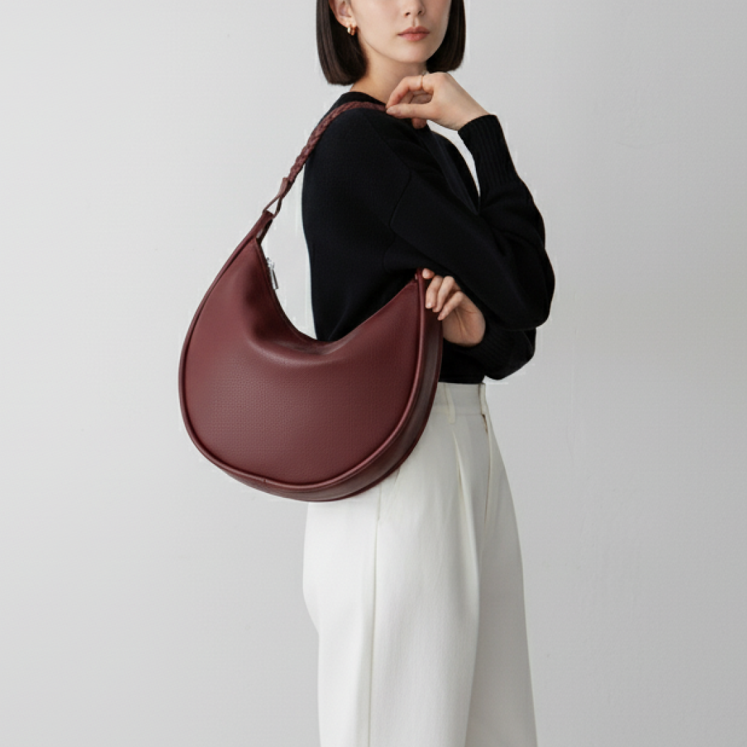 Round Moon 2 Way Tote