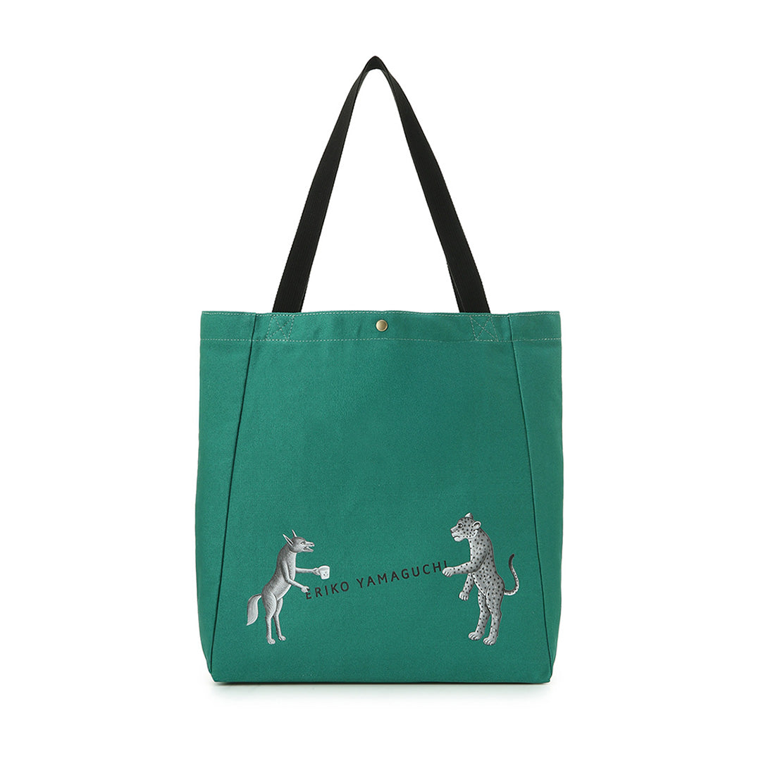 EY Print Tote (wolf and tiger)