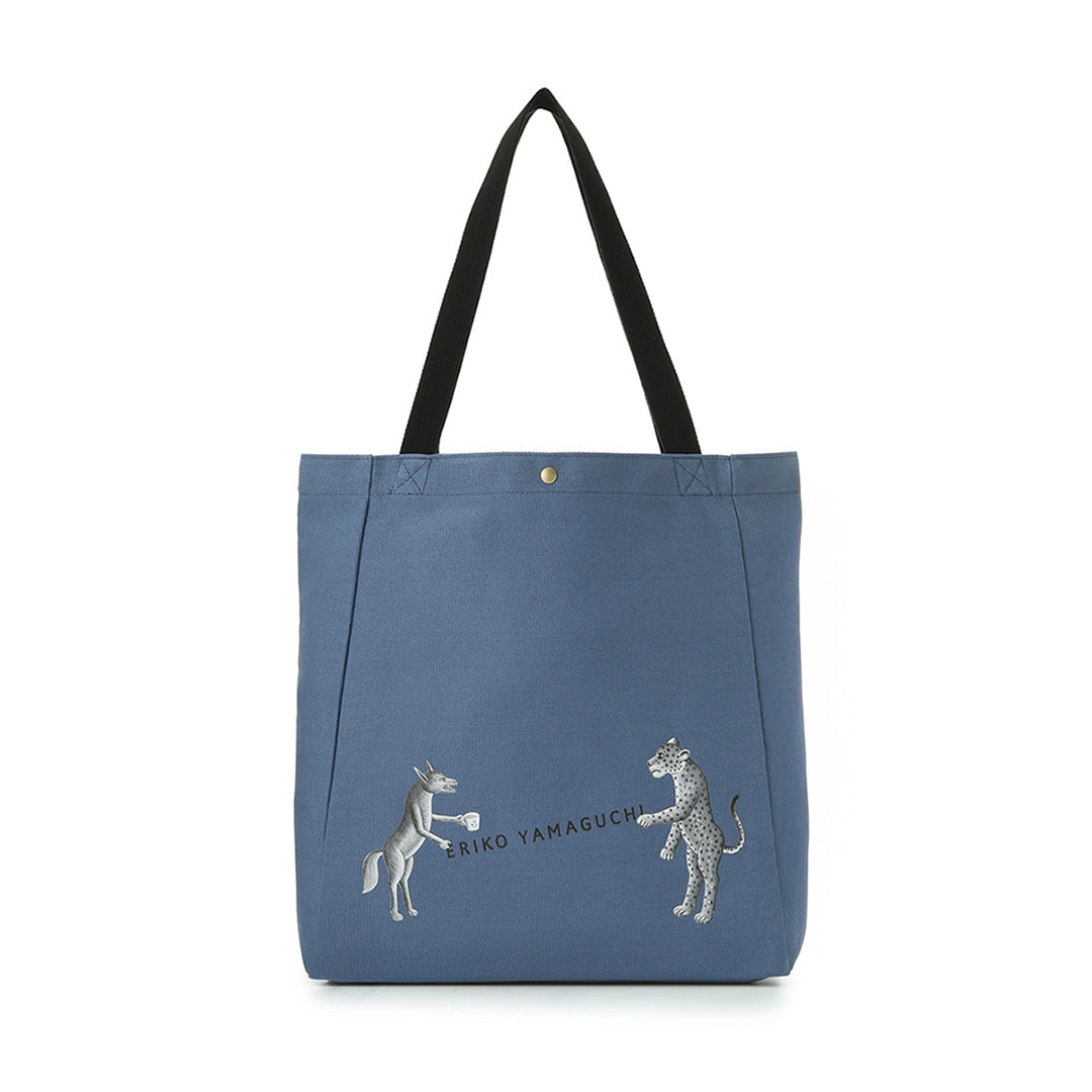 EY Print Tote (wolf and tiger)