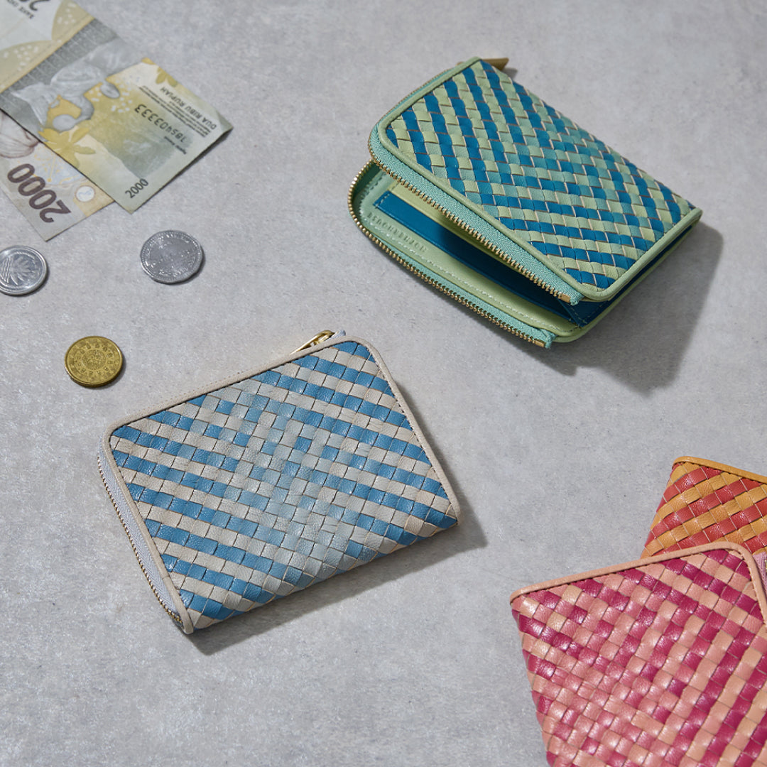 Irodori Mesh L Style Half Wallet – マザーハウス 公式サイト