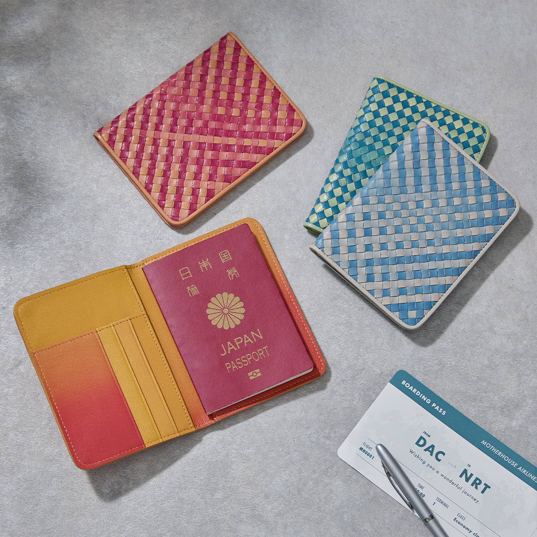 Irodori Mesh Passport Case – マザーハウス 公式サイト