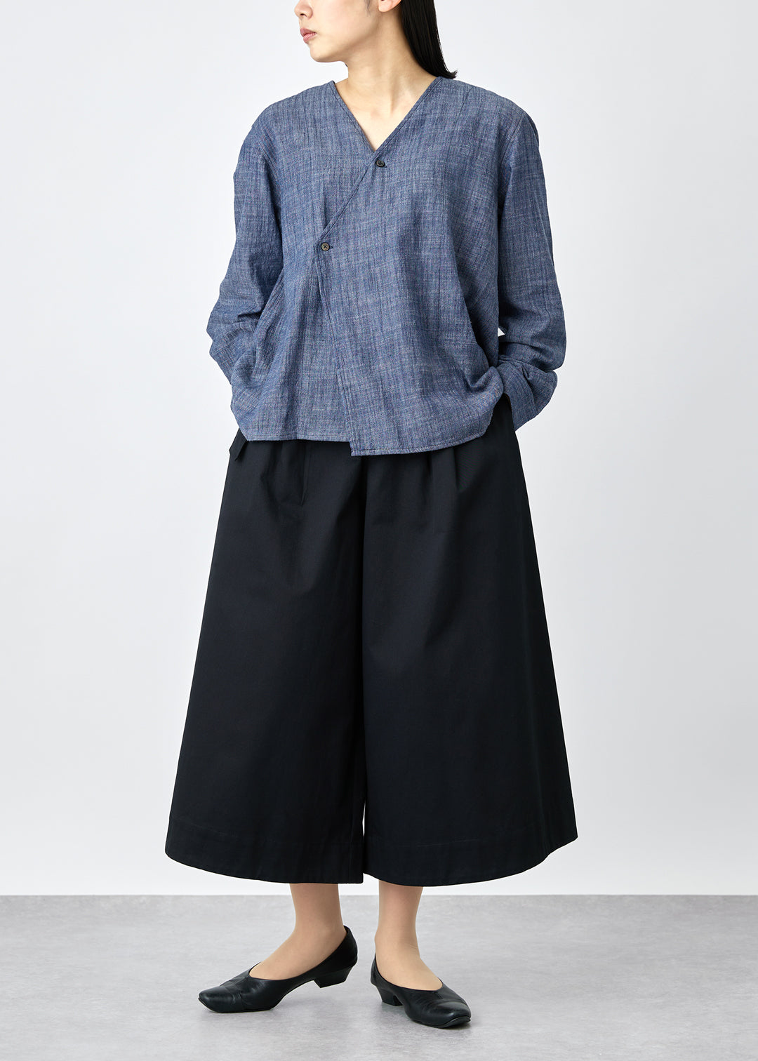 Asymme Cachecoeur Shirt 30s slab – マザーハウス 公式サイト 