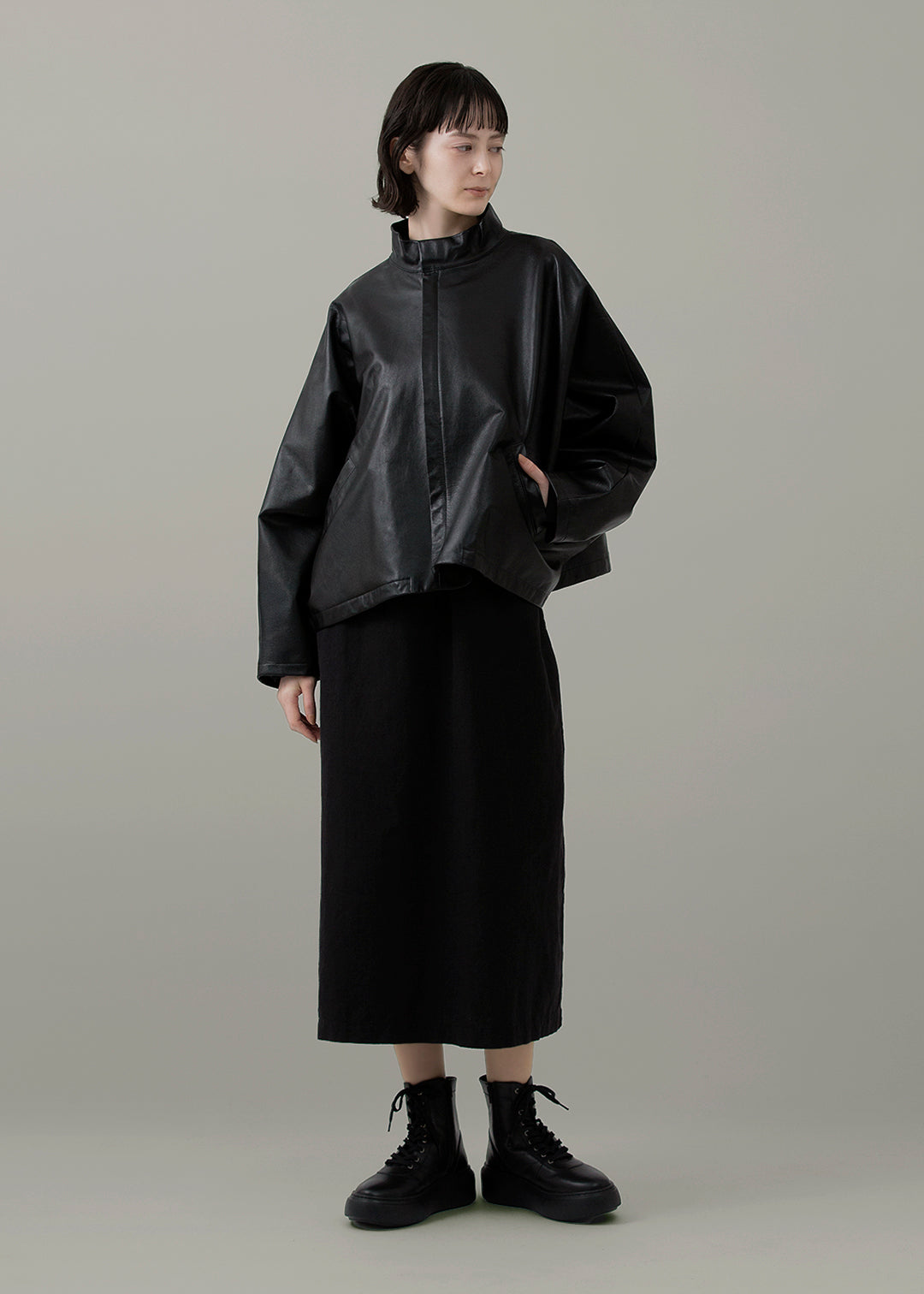 THE WALKER BOOTS (LACE UP) No.001 PLATFORM