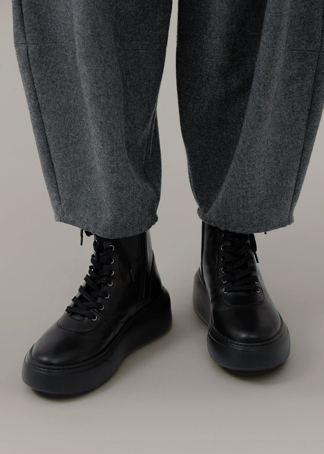 THE WALKER BOOTS (LACE UP) No.001 PLATFORM