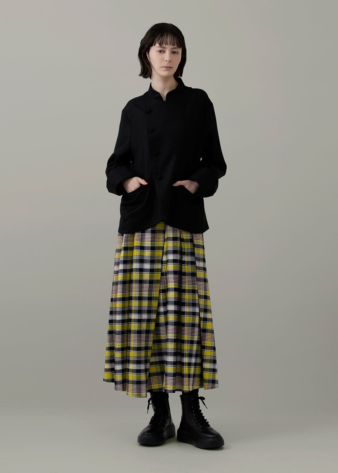 THE WALKER BOOTS (LACE UP) No.001 PLATFORM