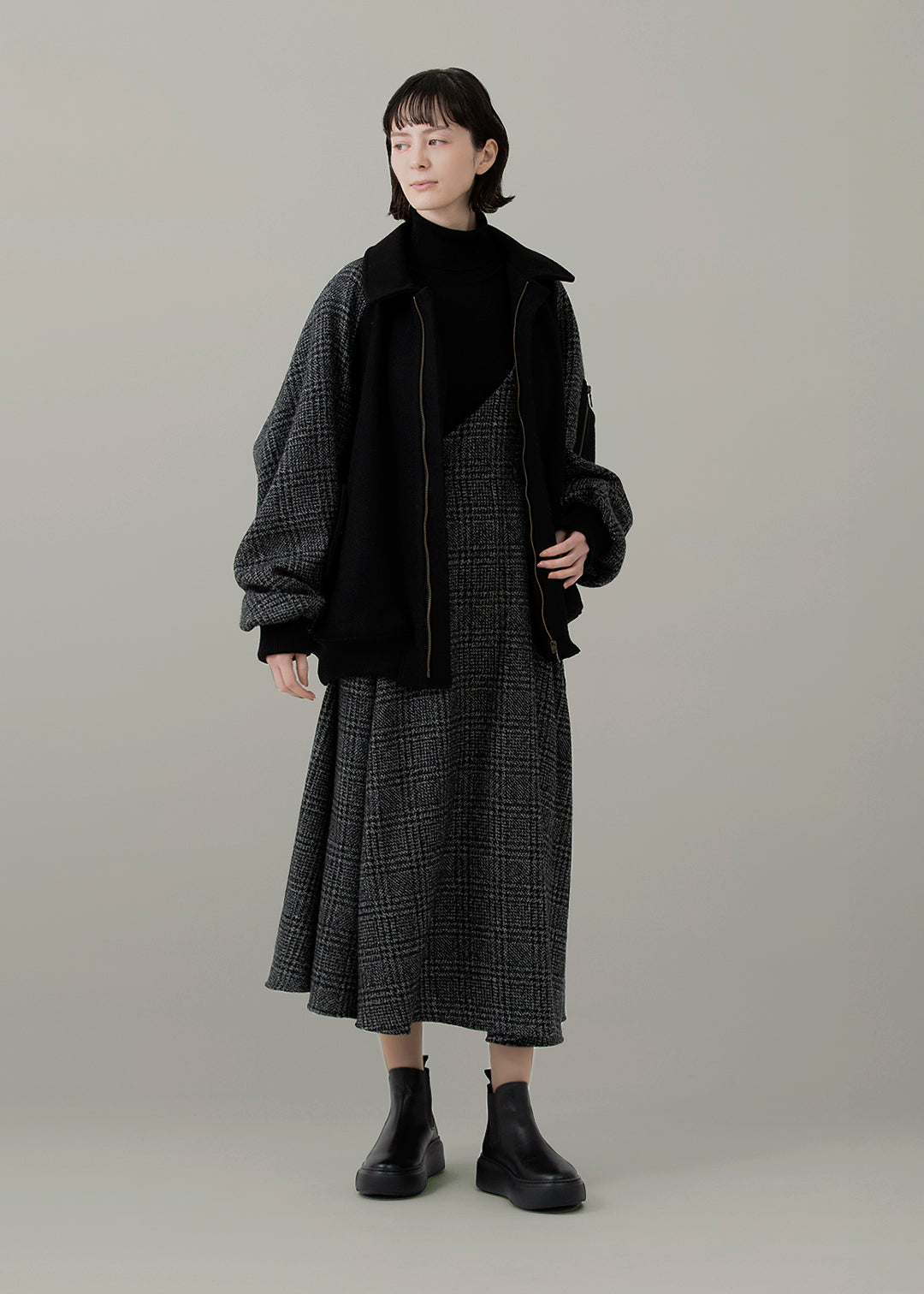 THE WALKER BOOTS (SIDE GORE) No.002 PLATFORM