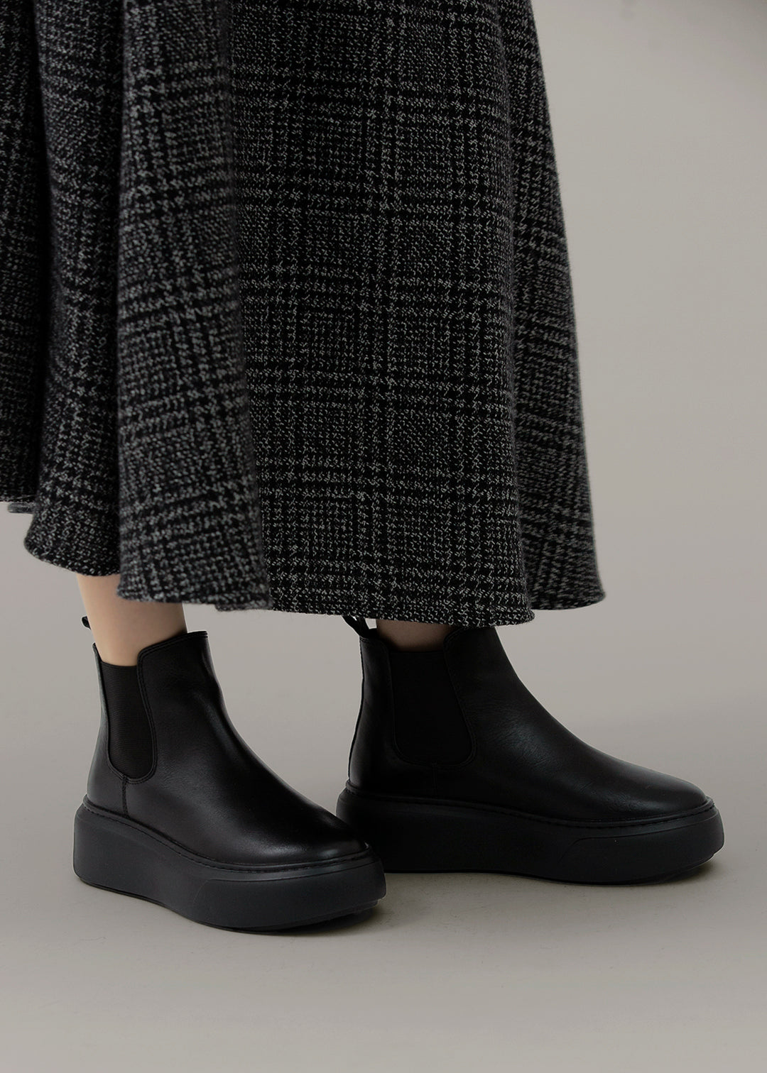 THE WALKER BOOTS (SIDE GORE) No.002 PLATFORM