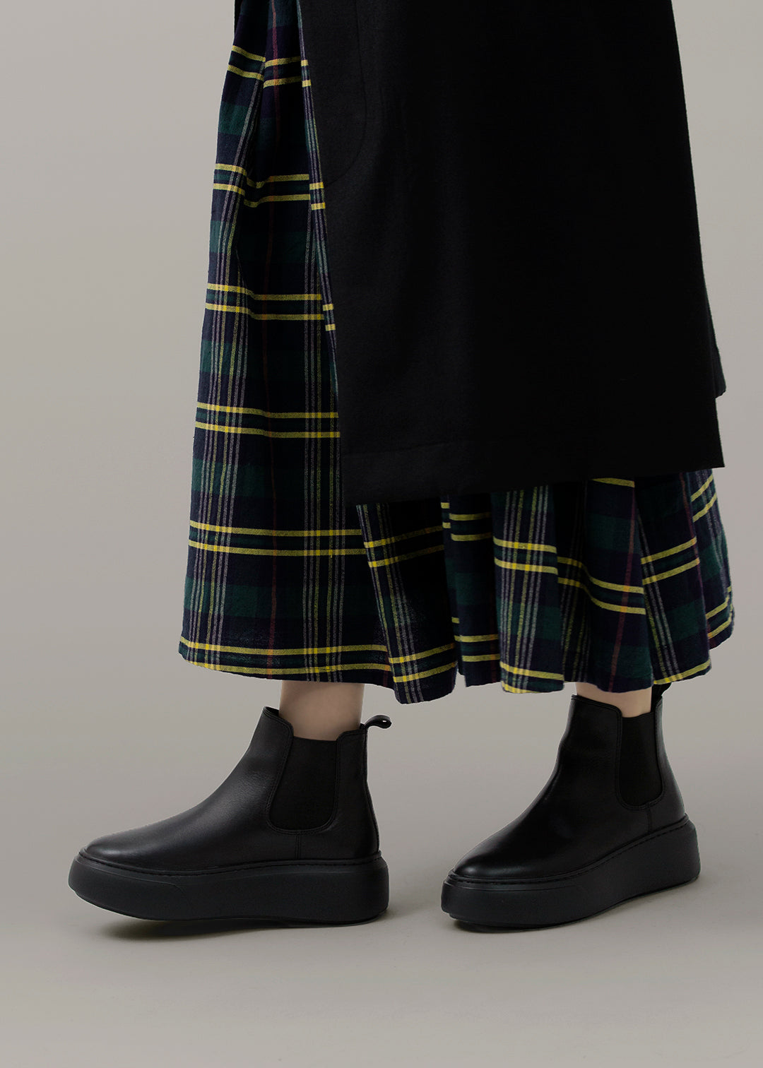 THE WALKER BOOTS (SIDE GORE) No.002 PLATFORM