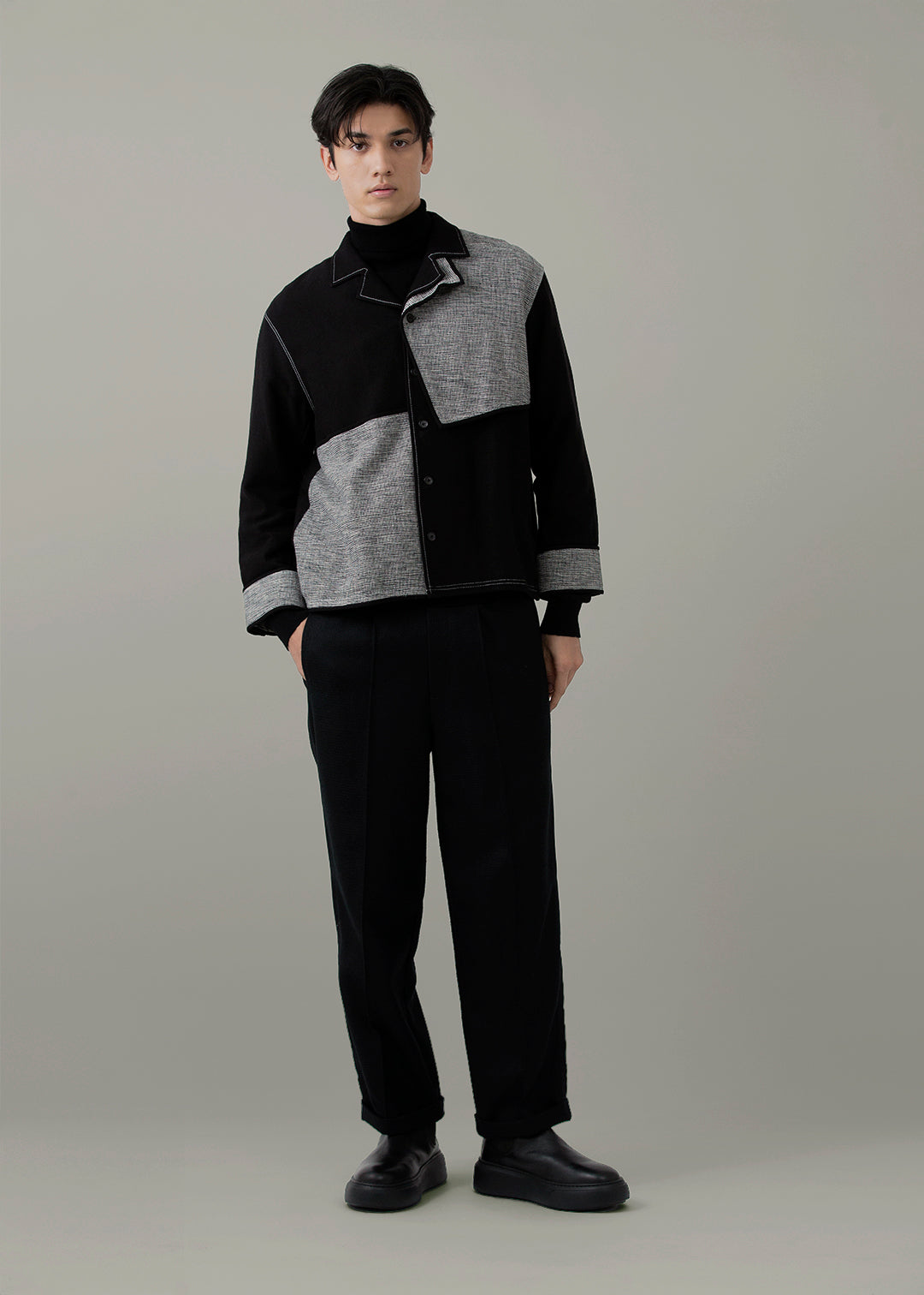 THE WALKER BOOTS (SIDE GORE) No.002 PLATFORM MEN