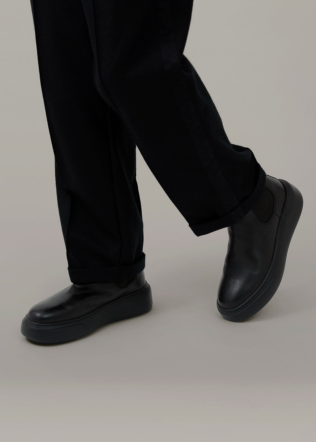 THE WALKER BOOTS (SIDE GORE) No.002 PLATFORM MEN