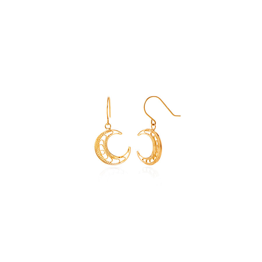 Crescent earrings