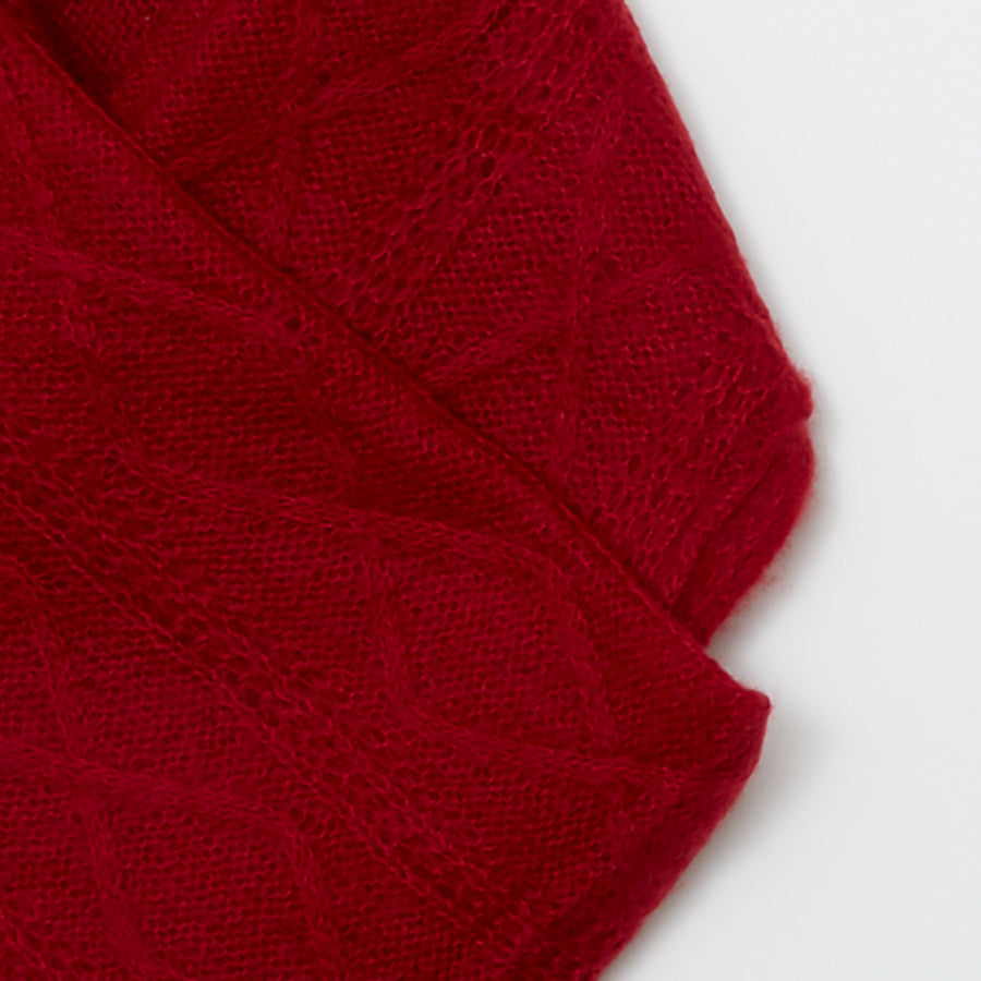 Hanabira Diamond Knit Muffler