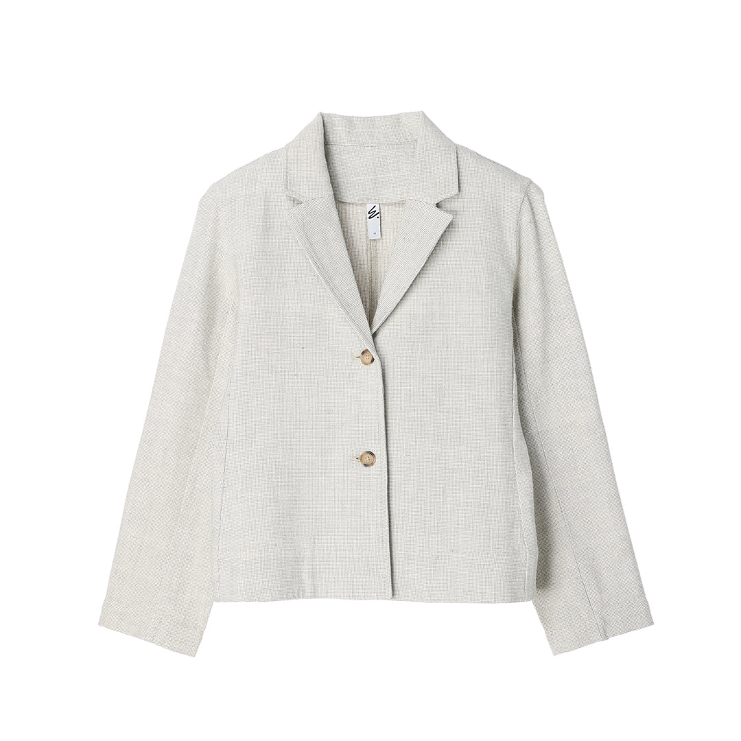 Oxford Khadi Tailored Short Jacket