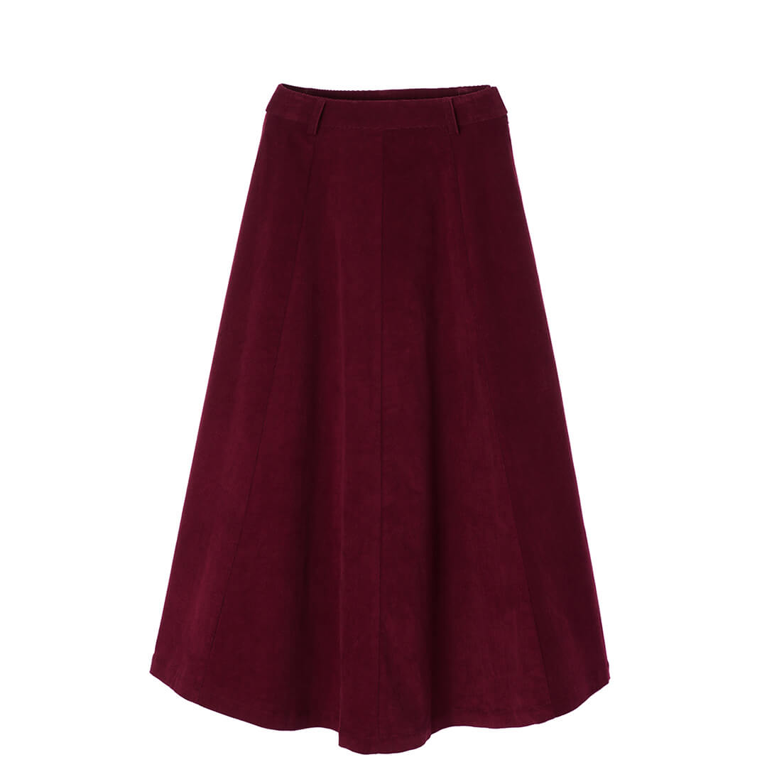 Corduroy Semi Circular Skirt