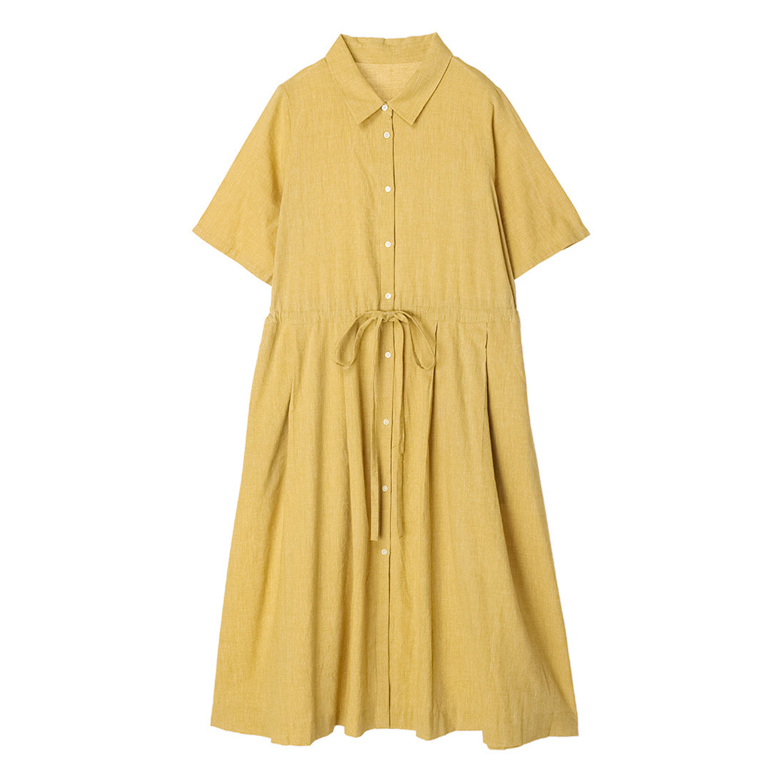 Summer Oxford Half-SL Waist Mark OP