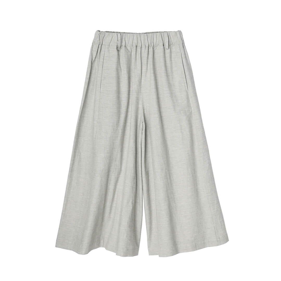 Summer Oxford Long Gaucho Pants