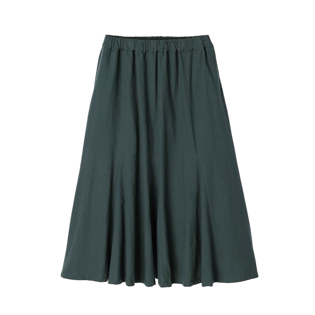 56dt Khadi Godet Long Skirt